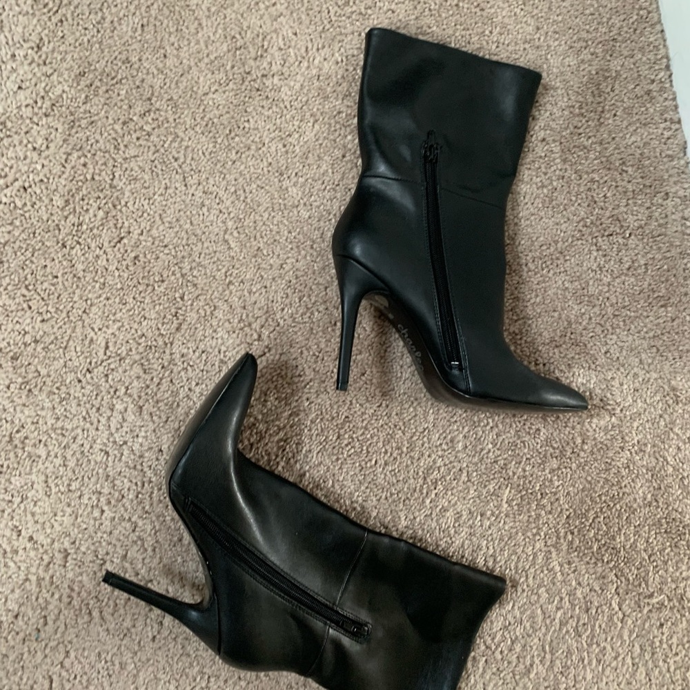 Man Made Leather Boots by Charles David